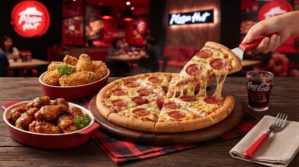 Large 3-Topping Pizza & 8 Boneless