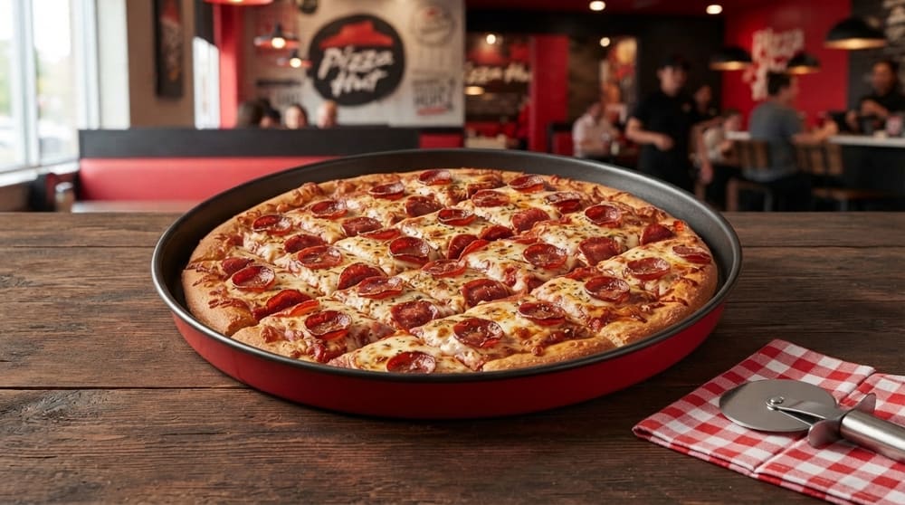 Chicago Tavern-Style Double Pepperoni Pizza