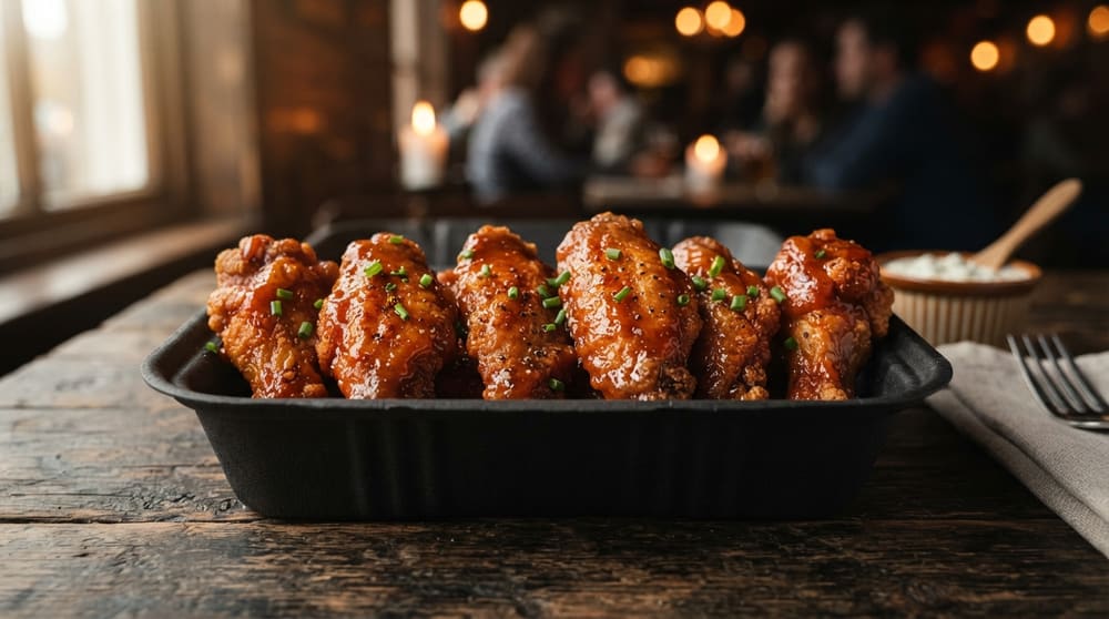 Traditional Bone-In Wings (6 pc)